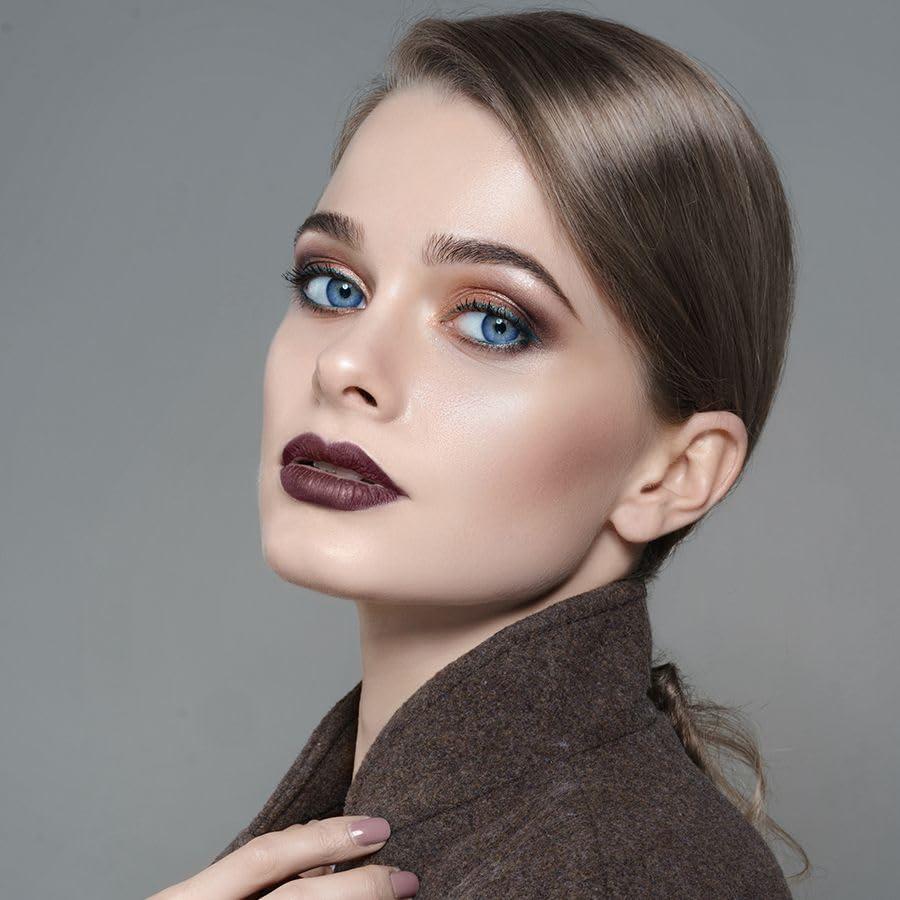 EYCOG EYCOG || Korean Eye Coler Contact lens for your New Classic Look (Aqua, One, 0)