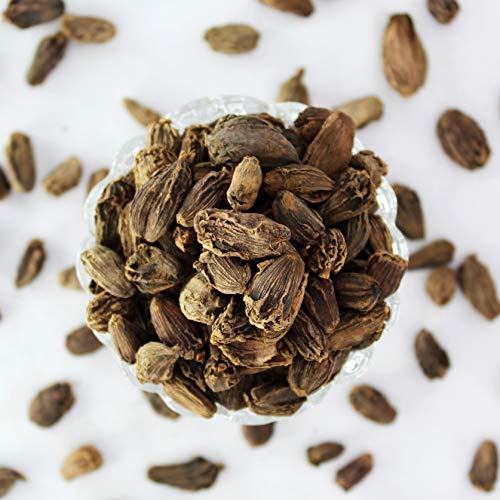 Swiss Naturals Swiss Naturals Black Cardamom | Kali Elaichi | Badi ilayachi Whole | Big Cardomon Whole, 400gm