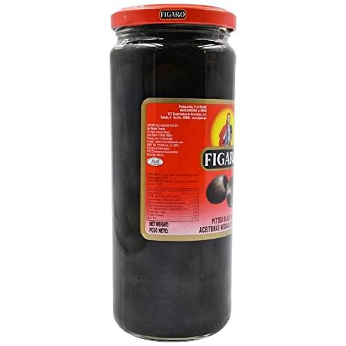 FIGARO FIGARO Pitted Black Olives, 420 g