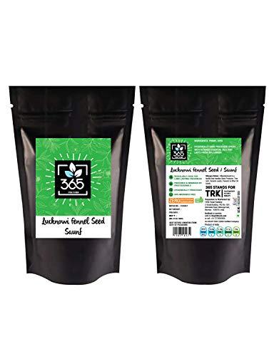 365 STORE TO DOOR 365 STORE TO DOOR LUCKNOWI Fennel Seeds Saunf/Variyali, 200 gm | Whole Spice | No Chemicals | No Pesticides | No Preservatives | Wellness Spice | Fresh Grocery Items