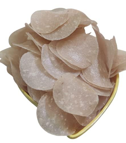 SR Foods SR Foods Ready To Fry Onion Small Papad Fryums With Chat Masala | Piyazz Papad | Vathal | Vadiyalu | Sandige | Kondattam ( ) (250g Pack Of 3)