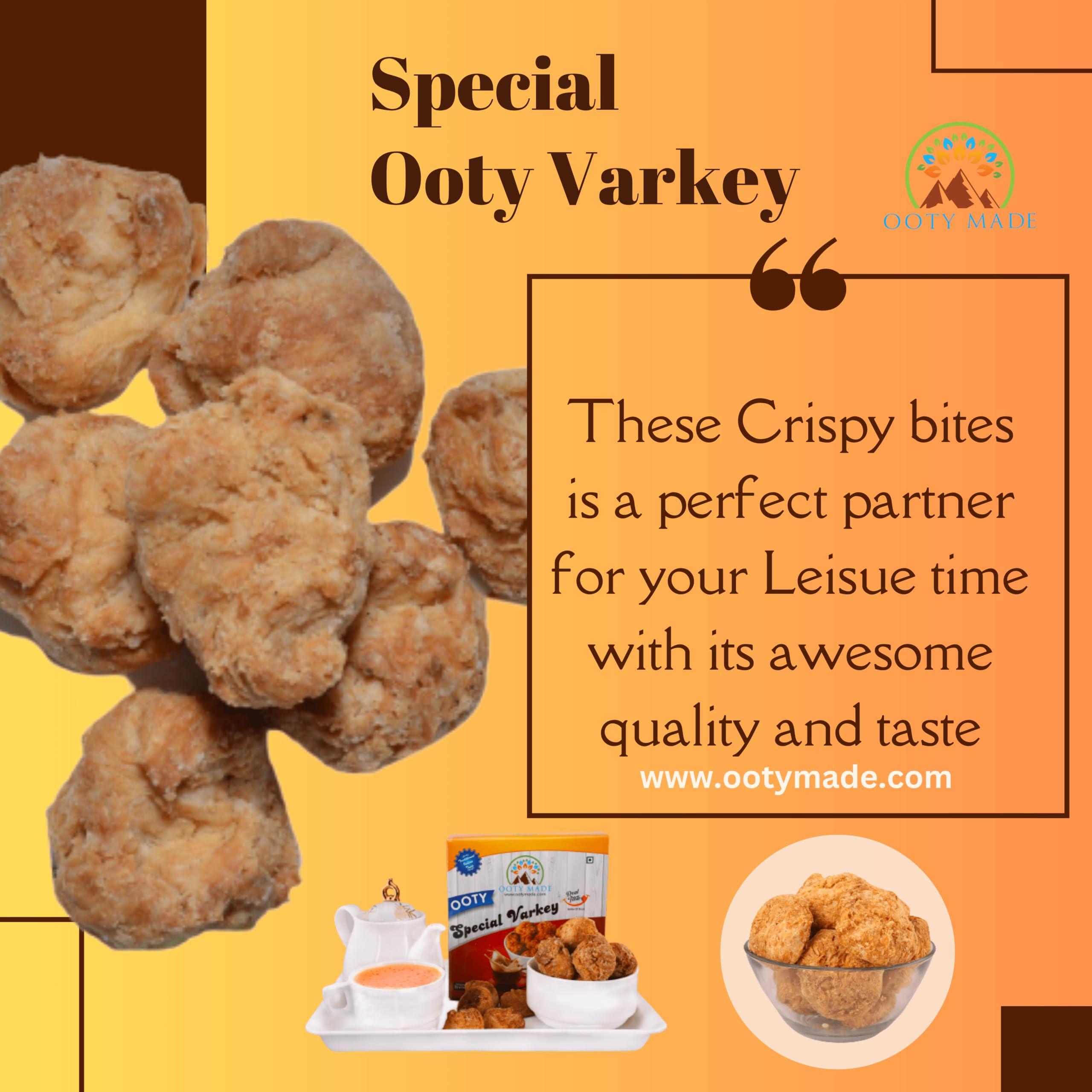 OOTYMADE.COM OotyMade.com Ooty Varkey - Crispy 1 KG Biscuits, Native Special Bakery Delight - Tea Time Snack  Small Varkey 1 kg