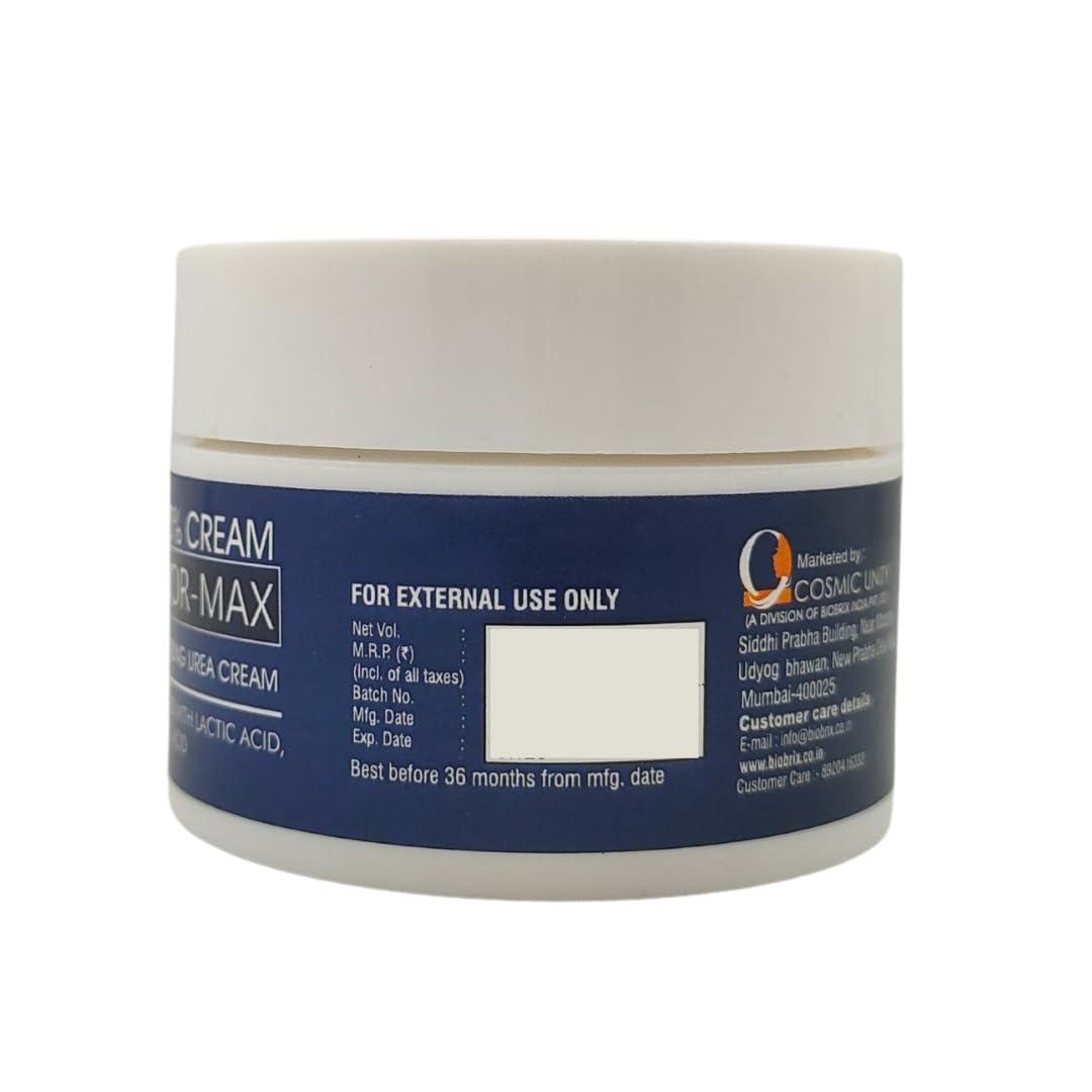 COSMIC UNITY COSMIC UNITY HYDRAMOR MAX FOOT CREAM WITH GLYCOLIC ACID UREA AND LACTIC ACID FOR EXCESSIVE DRY THICK SCALY SKIN.