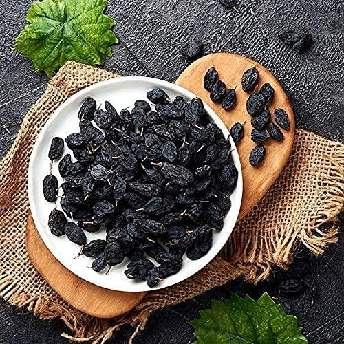FreshoCartz FreshoCartz Seedless Black Raisins | Dried Kishmish Without Seeds, Dry Grapes | Kali Kismis Dry Fruits | Kali Darakh For Diwali Festival Celebration (500)