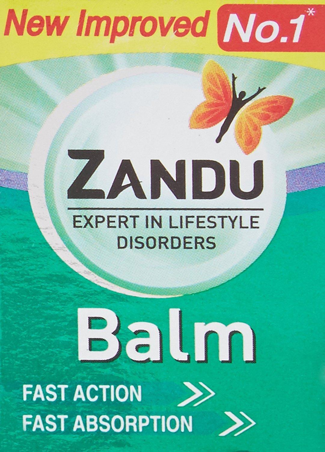 Zandu Zandu Balm 8ml [Pack of 20]