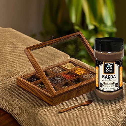 365 STORE TO DOOR 365 STORE TO DOOR Indian Spice – Jain Ragda Masala, 100 gm. | Homemade Powdered | for Healthy Cooking | Ready to use | All Seasonings Spices | Pure & Hygiene | Spice Mix – Pack of 1