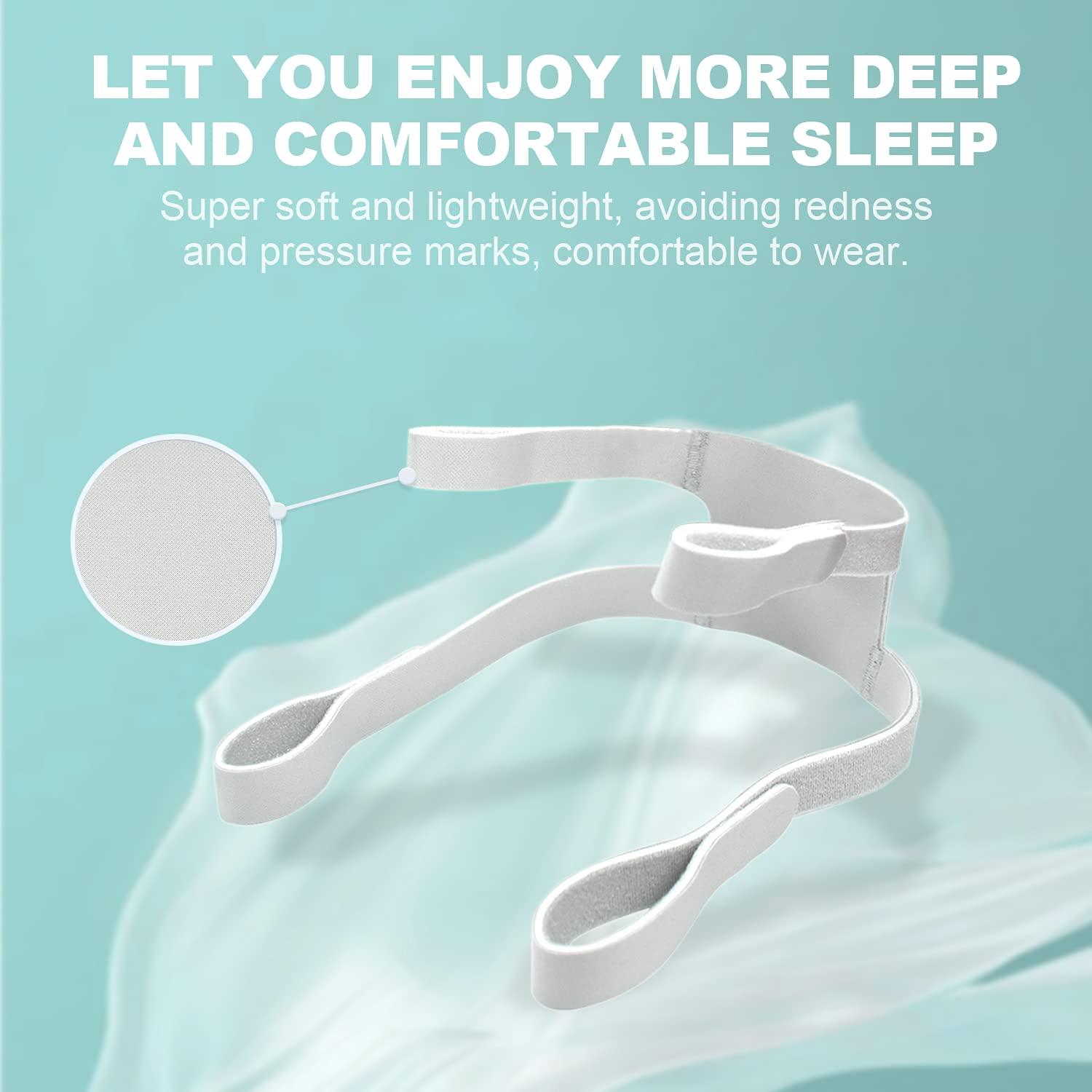 ItAll 2Packs CPAP Headgear for Respironics Dreamwear Full Face Mask, Headgear for Respironics Dreamwear Full Face Mask or Dreamwear Gel, Clips NOT Included