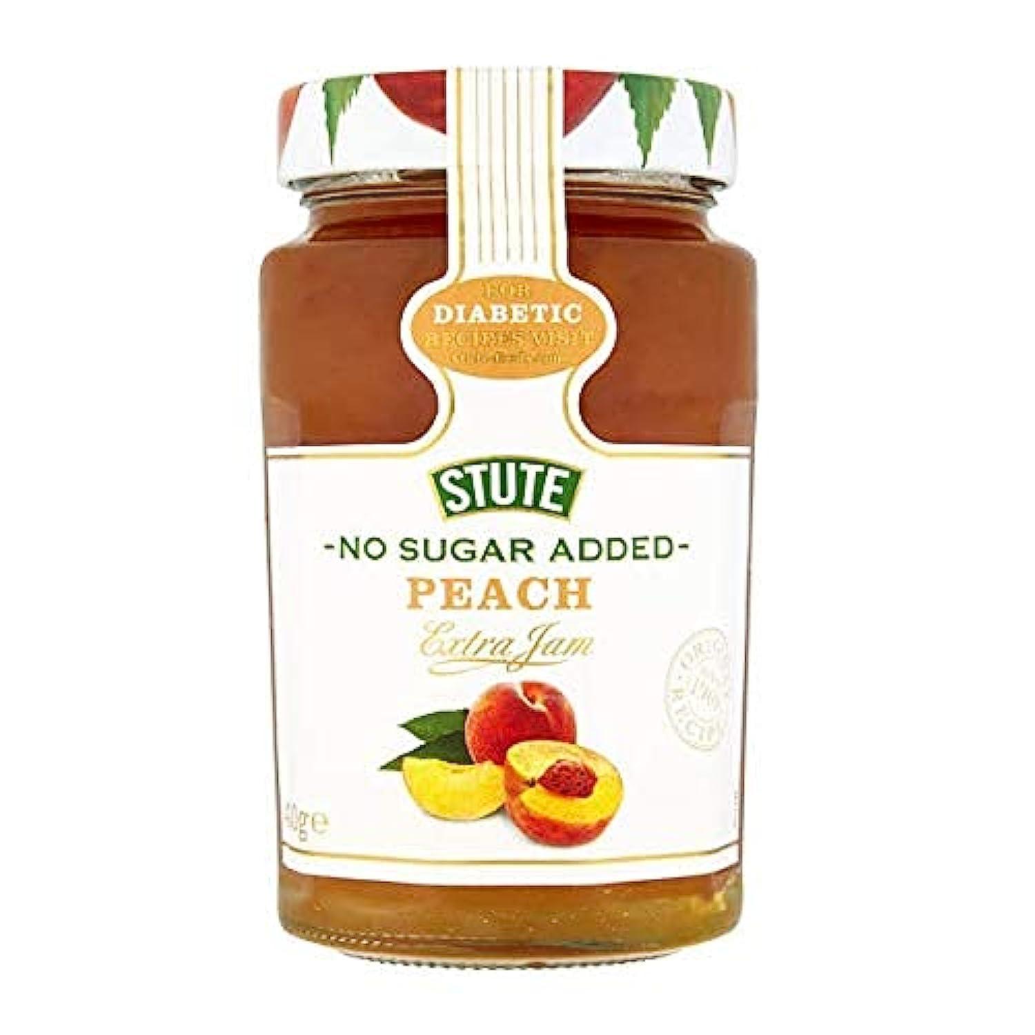 Stute Stute Diabetic Sugar Free Peach Jam 430gm (Extra Jam)