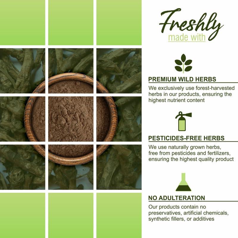 HerbalSpirit Herbal Spirit Kutki Powder for Liver, 250gm | kutki powder organic | Picrorhiza Kurroa |