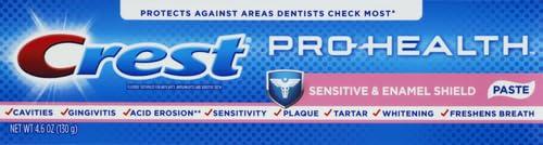 Crest Crest Pro-Health Sensitive And Enamel Shield Toothpaste, 4.6 Ounce
