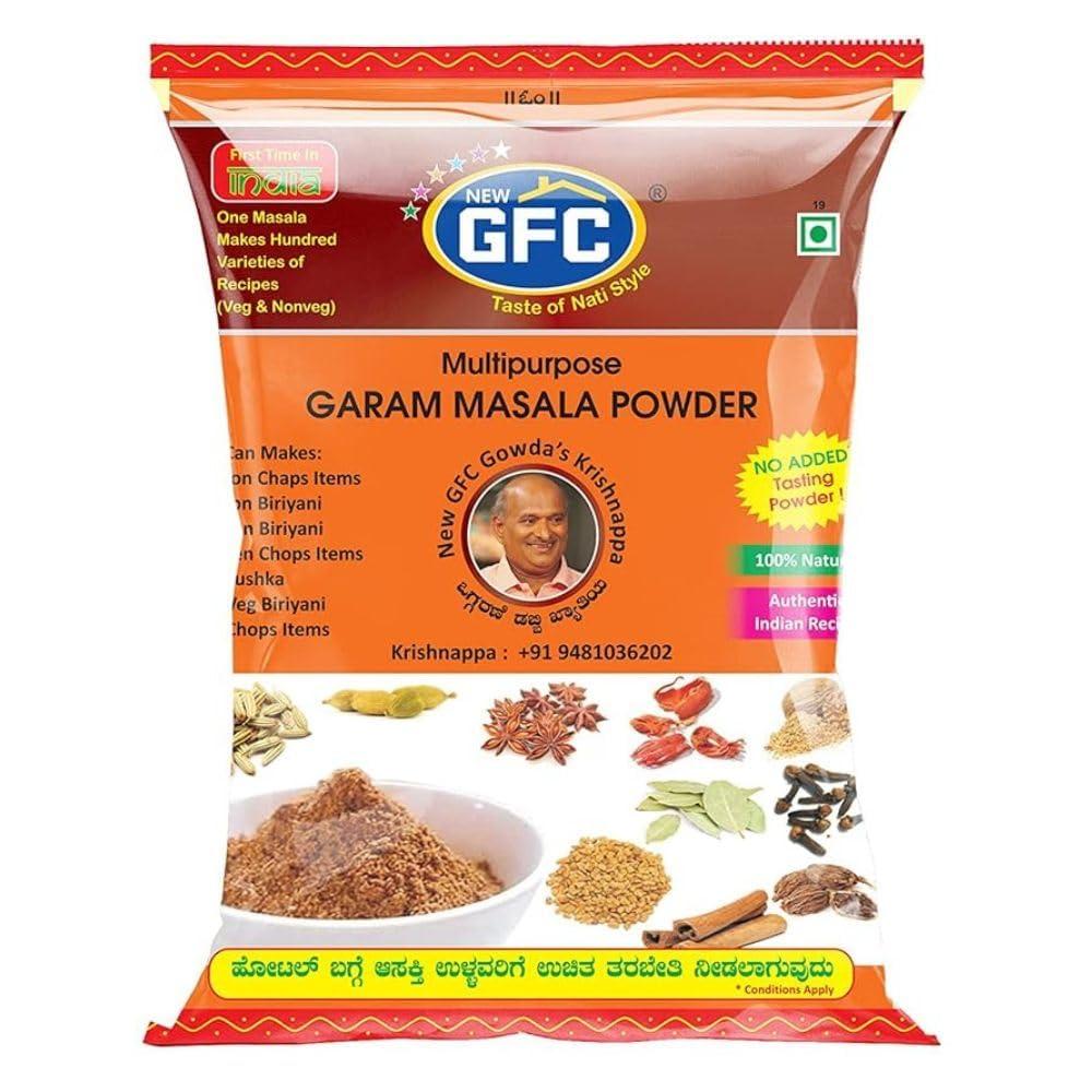 GFC GFC Garam Masala, Gluten Free, Multipurpose Garam Masala Powder (Pack Of 1) - 1KG