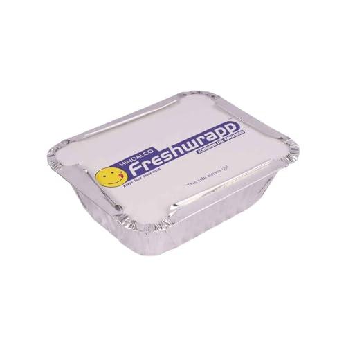 Freshwrapp Freshwrapp Aluminium Containers - 250 ML - 25 Pieces - Pack of 1
