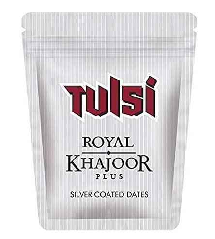 Generic Tulsi Royal Khajoor Silver Coated Dates pack of 24
