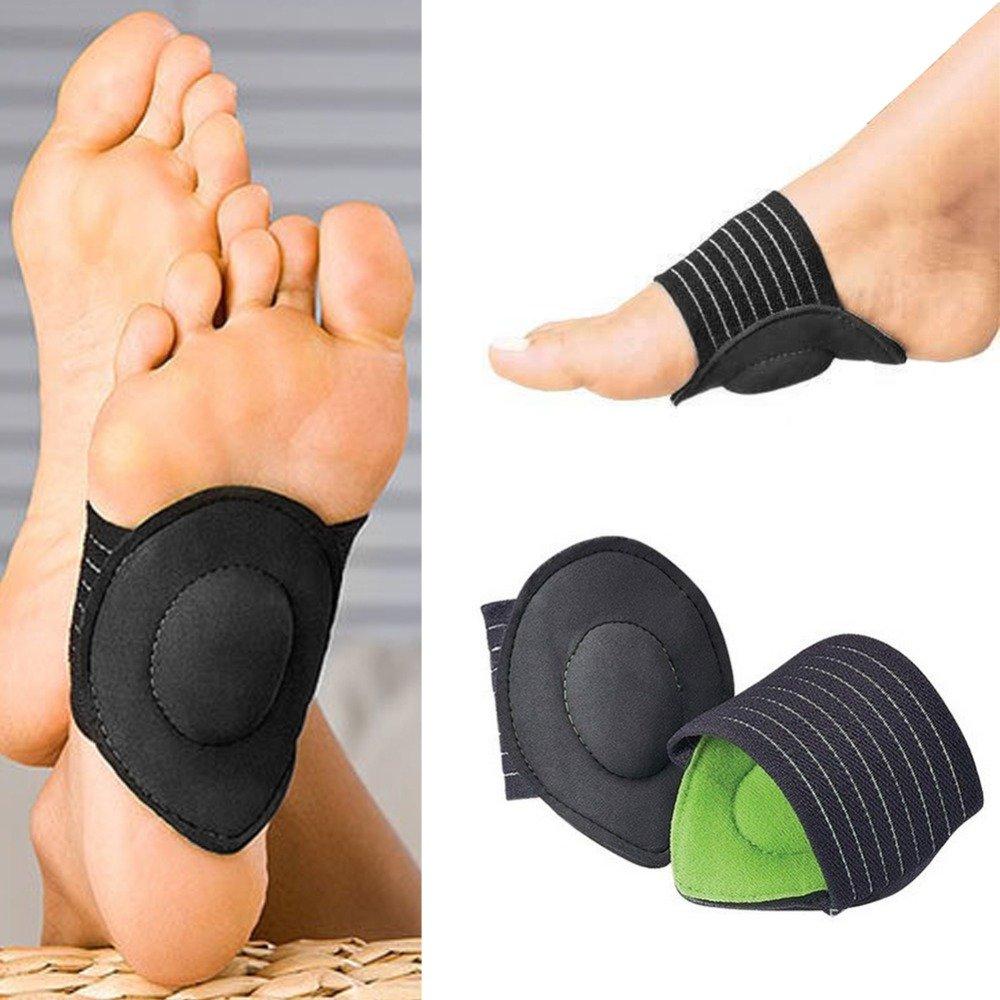 ShopAIS ShopAIS 1Pair Strutz Cushioned Arch Foot Support Decrease Plantar Fasciitis Pain New Hot Foot Care Tools Foam