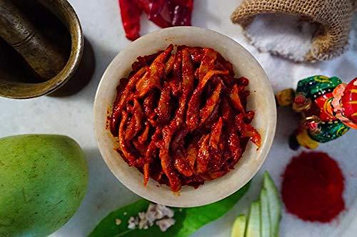 Chokkha Chokkha Traditional Homemeade Hing Mango Pickle (Hing Aam) | No colour Added | Vegan | 100% Oil-Free | Combo of 2| 200 Gm Each
