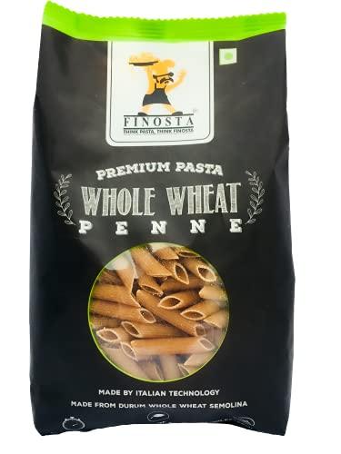 Finosta Finosta Whole Wheat Penne Pasta, 500gm with Chifferi Rigati Pasta 500 Gram , Combo Pack