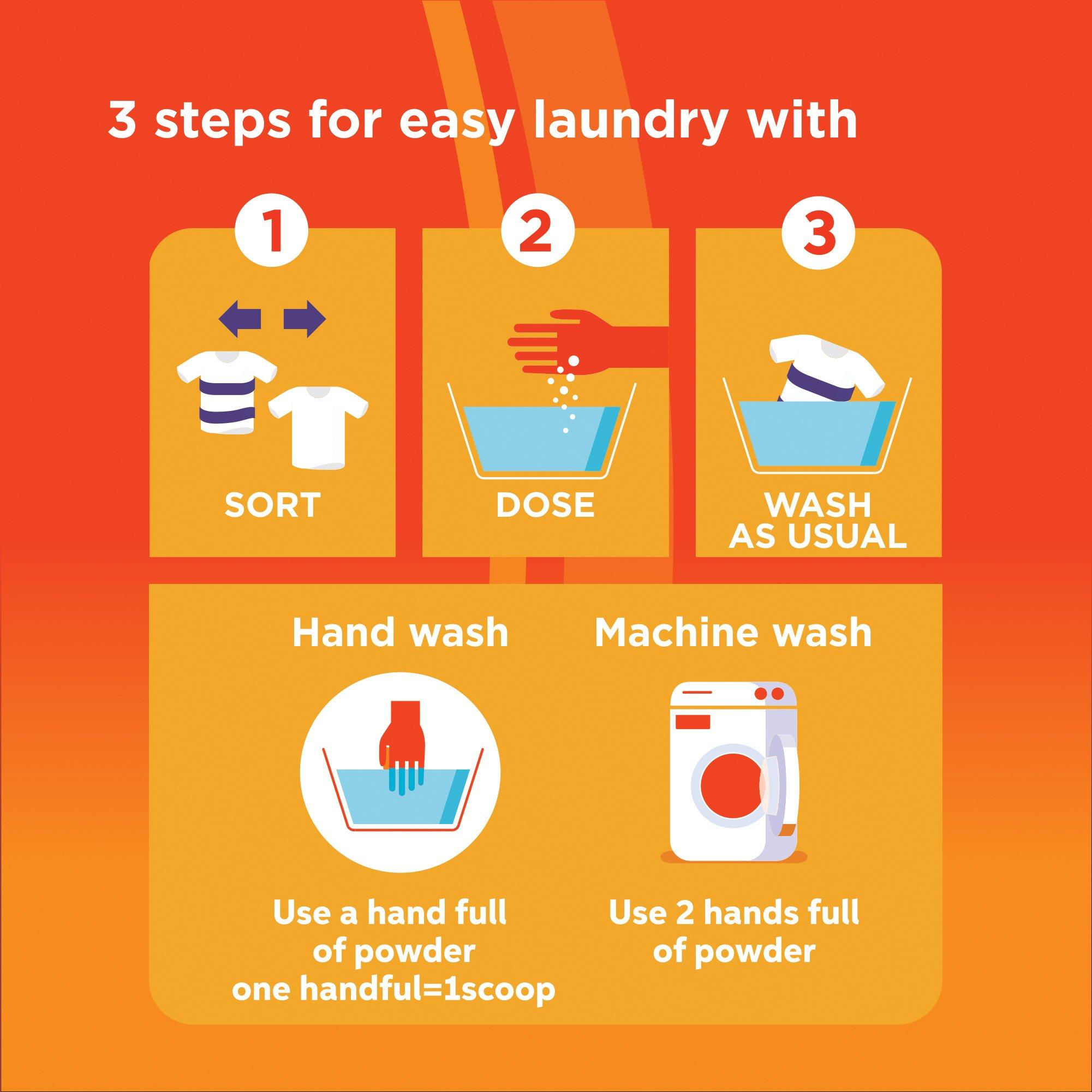 Tide Tide Naturals Lemon and Chandan Detergent Washing Powder, 1kg