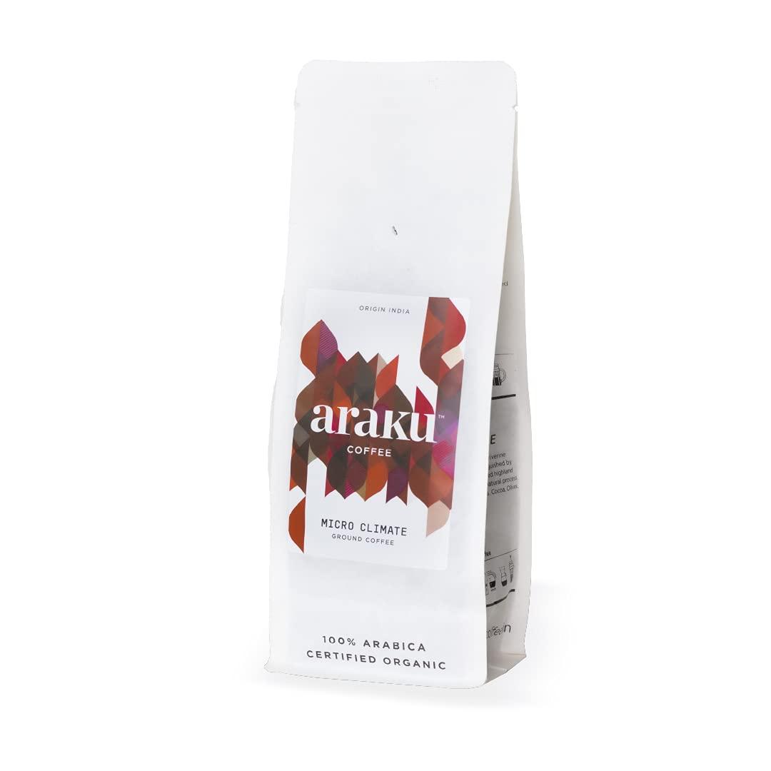 ARAKU ARAKU Coffee - Micro Climate - Freshly Roasted 100% Arabica Medium Roast Specialty Coffee - 250 g (Coarse Grind)
