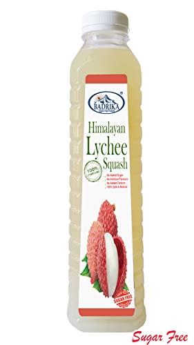 Badrika Badrika Pure Natural Uttarakhand Lychee | Litchi And Pahari Malta | Orange Squash 1000 ML Each (Sugar Free)