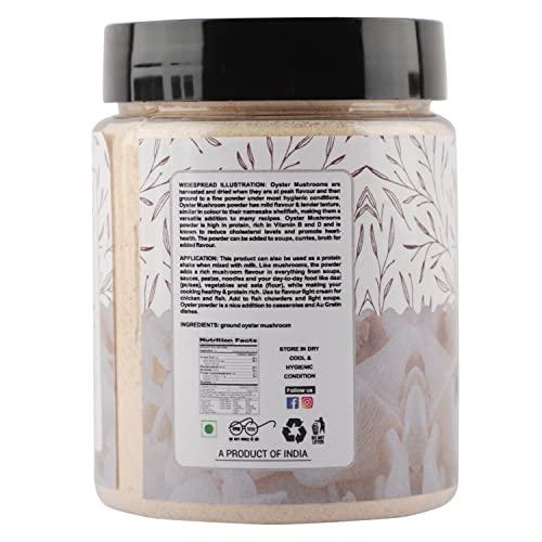 NOURCERY Nourcery Dried Oyster Mushroom Powder, 80Gm (Oyster Fungus Fine Particle)