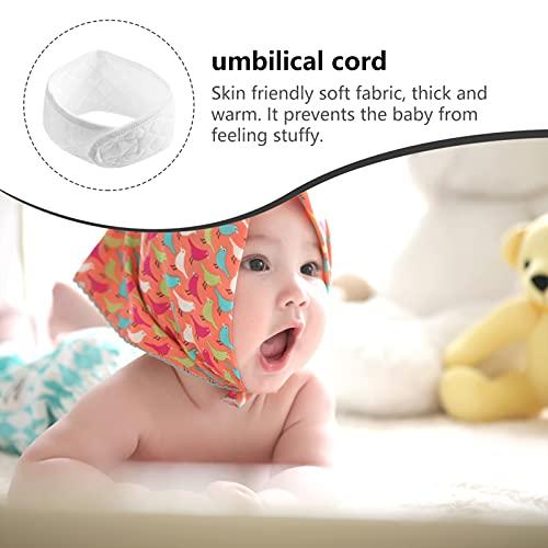 Artibetter ARTIBETTER Umbilical Hernia Belt 10Pcs Breathable Baby Belly Button Bands Cotton Infant Navel Belts Newborn Hernia Care Belly Wraps