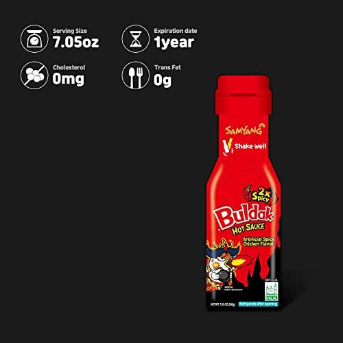 SAMYANG SAMYANG Samyang 2XSpicy Hot Chicken Buldak Sauce 200gm PET Bottle, 200 g