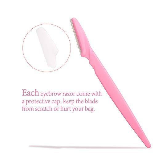 Amariver Eyebrow Razors for Women, Eyebrow Facial Razor for Women, Razor Bulk, 33 Pack Eyebrow Facial Razor Trimmer for Women