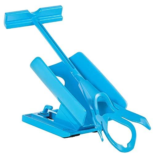 DIALDRCARE DIALDRCARE Sock Slider - The Easy on, Easy off Sock Aid Kit | Sock Aid Tool for Elderly, Disabled, Pregnant, Diabetics - Pulling Assist Device - Socks Helper (BLUE)