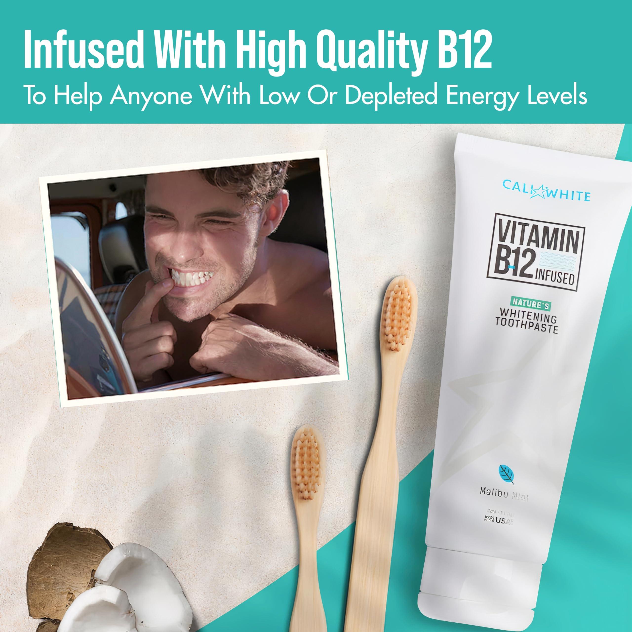 Cali White Cali White B-12 Infused Teeth Whitening Toothpaste