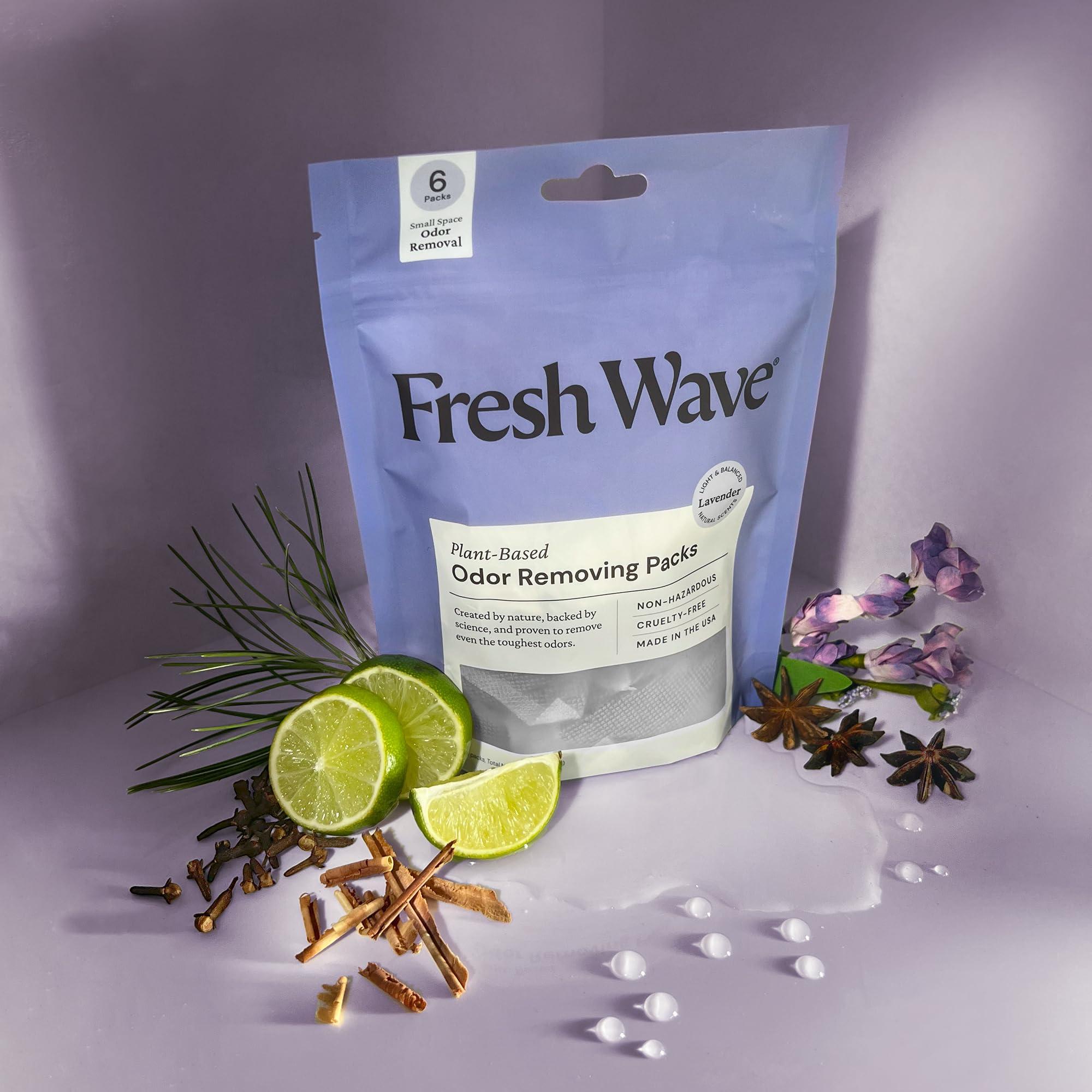 Fresh Wave Fresh Wave Lavender Odor Removing Packs + Bonus Fresh Pod Case