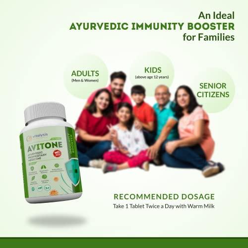 Vitalysis Vitalysis Avitone Ayurvedic Immunity Booster (60 Tablets)
