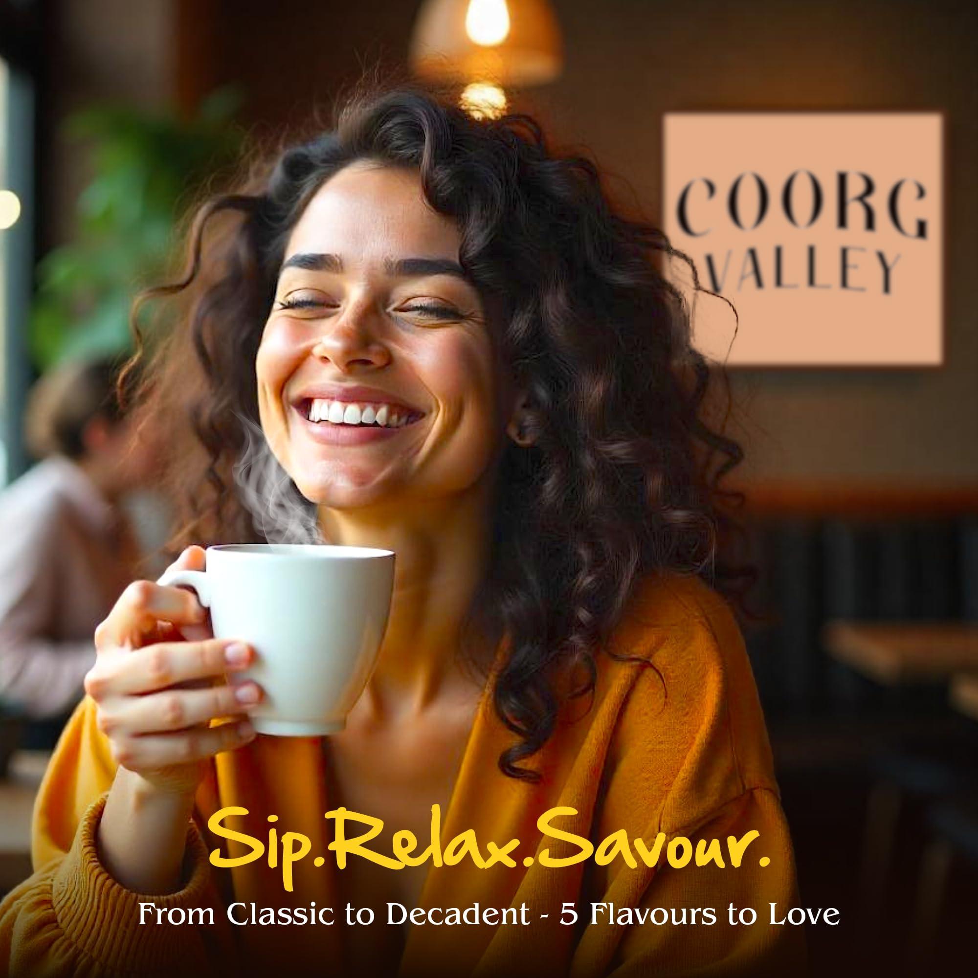 Coorg Valley Coorg Valley Premium Classic Coffee | Arabica Robusta Blend | Freeze Dried Coffee - 50 g (Pack of 1)