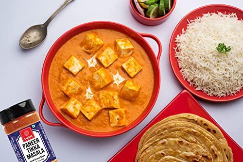 SARANZ SARANZ Paneer Tikka Masala Perfect for Cooking, Ready to Use, No added colours, Spice Powders and Masalas, Premium Artisanal Spices with Rich & Strong Flavour-100 Grams Bottle