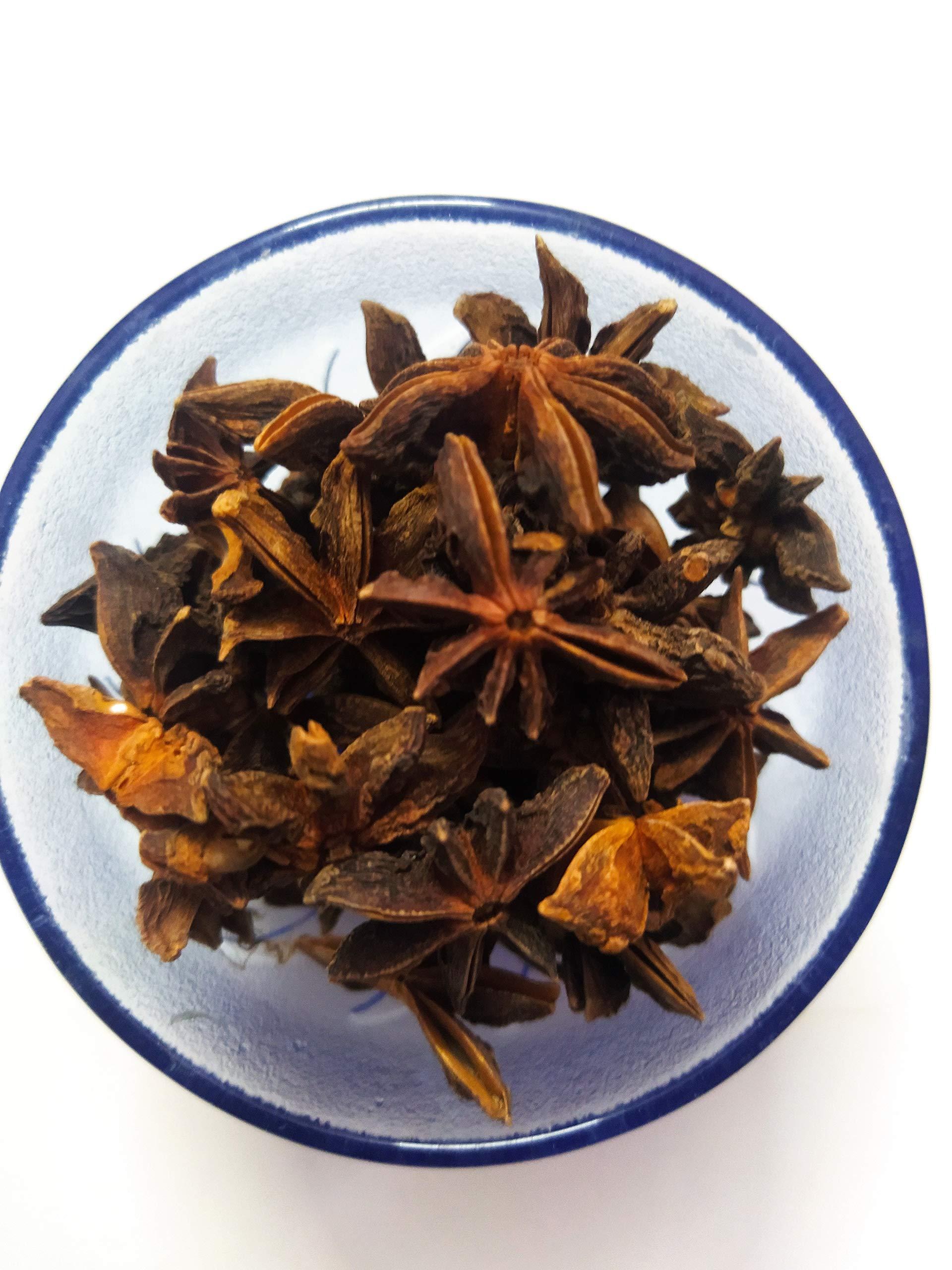 Ambe Store Ambe Ayurveda - Star Anise - Badyan phool - Chakraful - Anistar - Chakra ful - 100gm