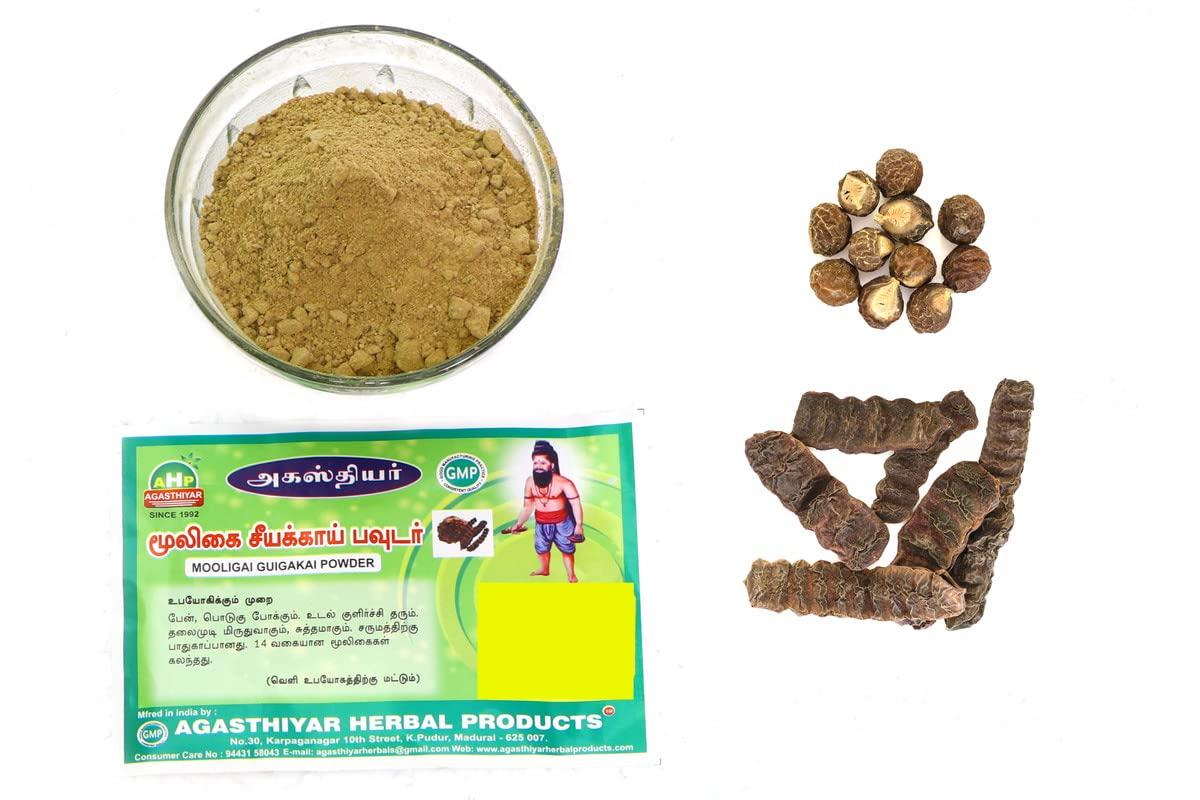 AGASTHIYAR HERBAL PRODUCTS AGASTHIYAR HERBAL PRODUCTS MOOLIGAI POWDER - [Pack of 4]