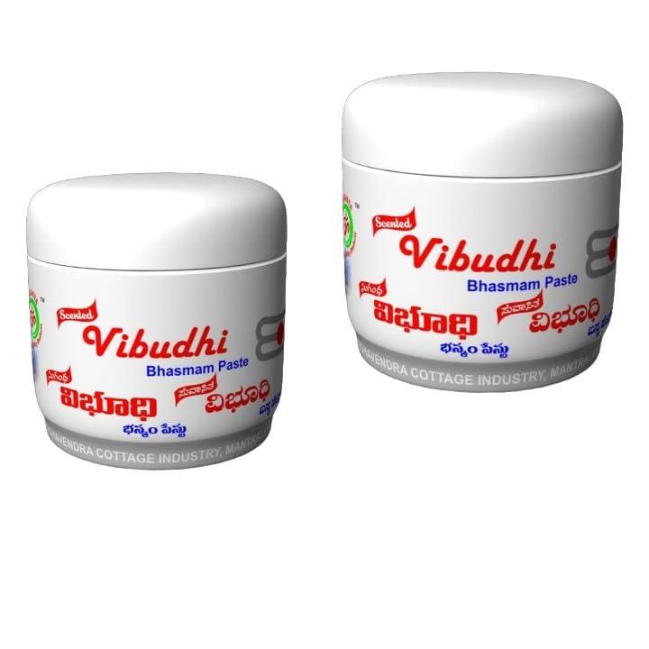 Generic Vibuthi Paste tilag for Divine. Each 50g. A Pack of 2
