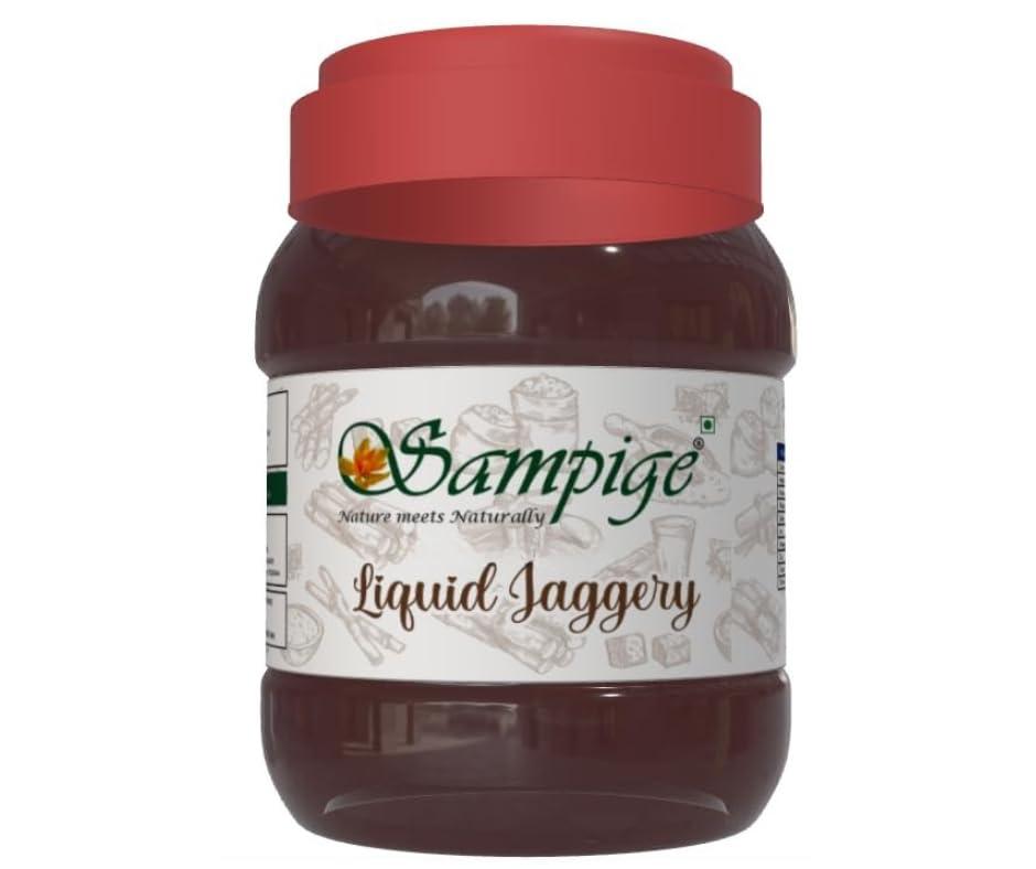 Sampige Sampige Liquid Jaggery Certified Organic Joni Bella Liquid Jaggery-Sugarcane Jaggery Syrup Bella Liquid Jaggery(1Kg) Certified Organic Joni Bella