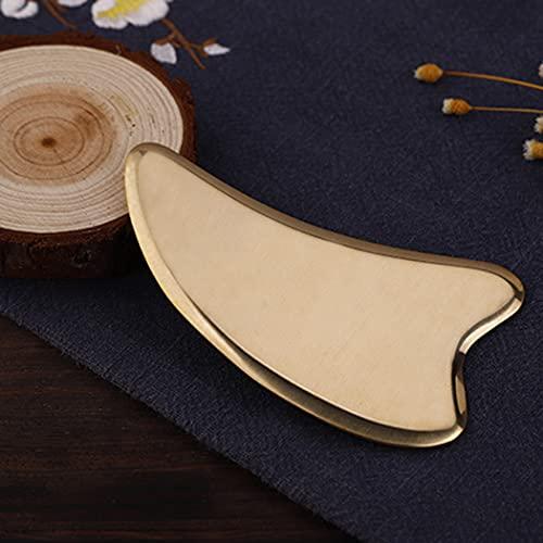 Dorakitten Dorakitten Gua Sha Facial Tool Brass Heart Shape Professional Natural Lightweight Scraping Massage Tool Gua Sha