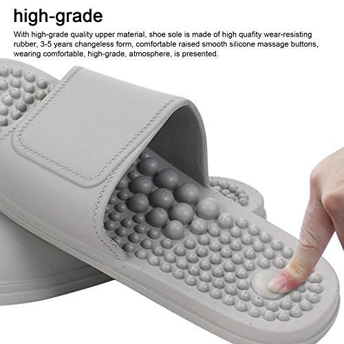 RYAP Acupressure Massage Slipper Foot Massager Jade Stone Acupoint Massage Slippers Shoes Reflexology Sandals for Men Women