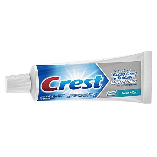Crest Crest Baking Soda And Peroxide Whitening Toothpaste Fresh Mint,130 G