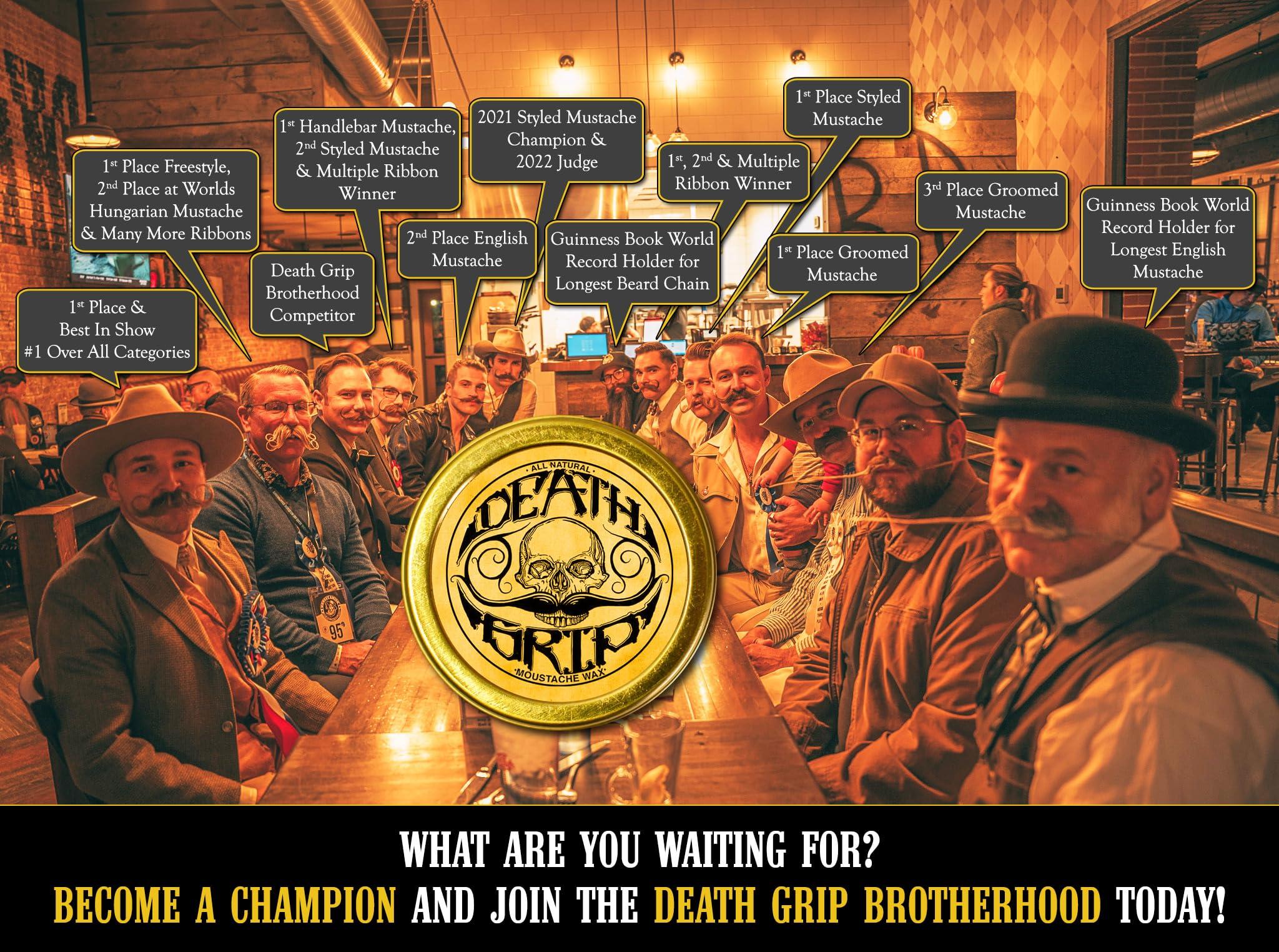 The Vintage Beard Company Death Grip Moustache Wax