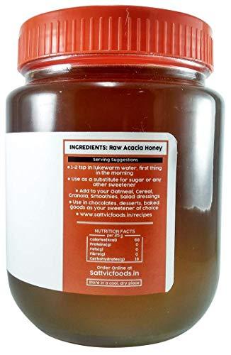 Sattvic Foods Sattvic Foods Acacia Honey (1.5 kg) Direct from Beekeepers | Kashmir Sourced | Raw & Natural | Rich in Antioxidants | Immune-Boosting | Anti-Bacterial and Anti-Inflammatory