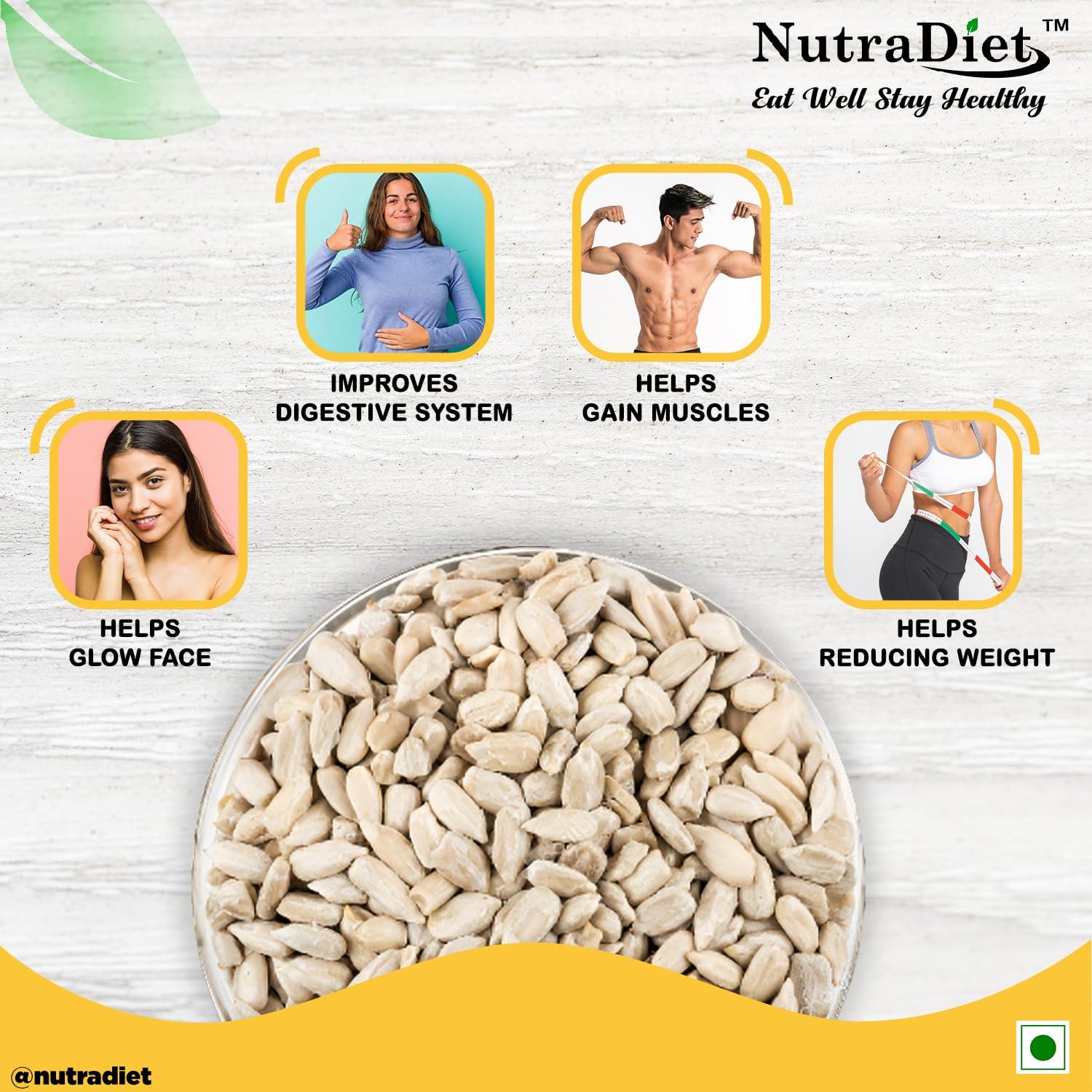 VGBNP VGBNP 100% Natural & Original Sunflower seeds (surajmukhi beej) Pure Unroasted surajmukhi seeds, (heliopsis seeds/semechki seeds/suryakanthi ke bij) Healty & immunity builder Sun flower seeds- 500g