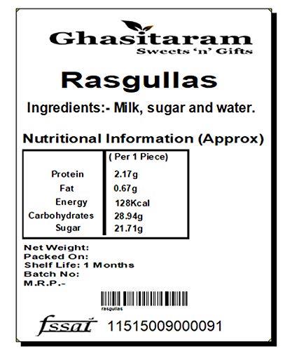 Ghasitaram Gifts Ghasitaram Gifts Silver Tray with Rasgulla, Almonds and Golden T-lite |Gift for Diwali,Holi,Rakhi,Valentine,Christmas,Birthday,Anniversary,Gift for Her,Him,Mothers Day,Fathers Day|