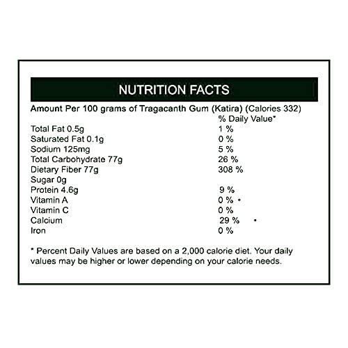 Yuvika YUVIKA Gond Katira - Tragacanth Gum (400 Grams)