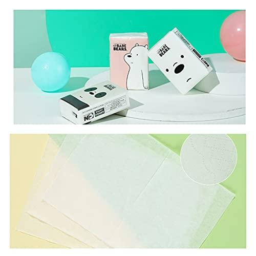 MINISO MINISO We Bare Bears Simple Tissues (8sheets*3-layer) 18 Packs