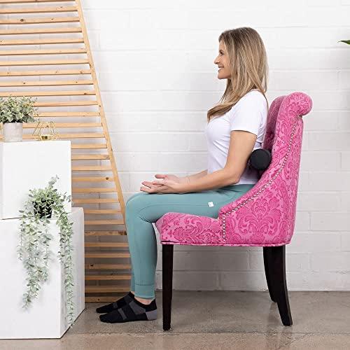 FITCOZI Fitcozi 2 Pack Foam Rolls Intended for Egoscue Exercise Posture Cervical Neck Back Lumbar Support Workouts Sweat Proof and Washable Equipment (Foam Roller Red)