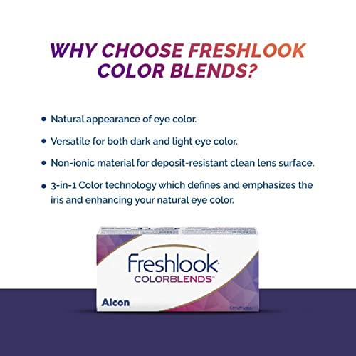 Freshlook Colorblends Freshlook Colorblends Color Lens-2 Lens (PURE HAZEL, -0.50)