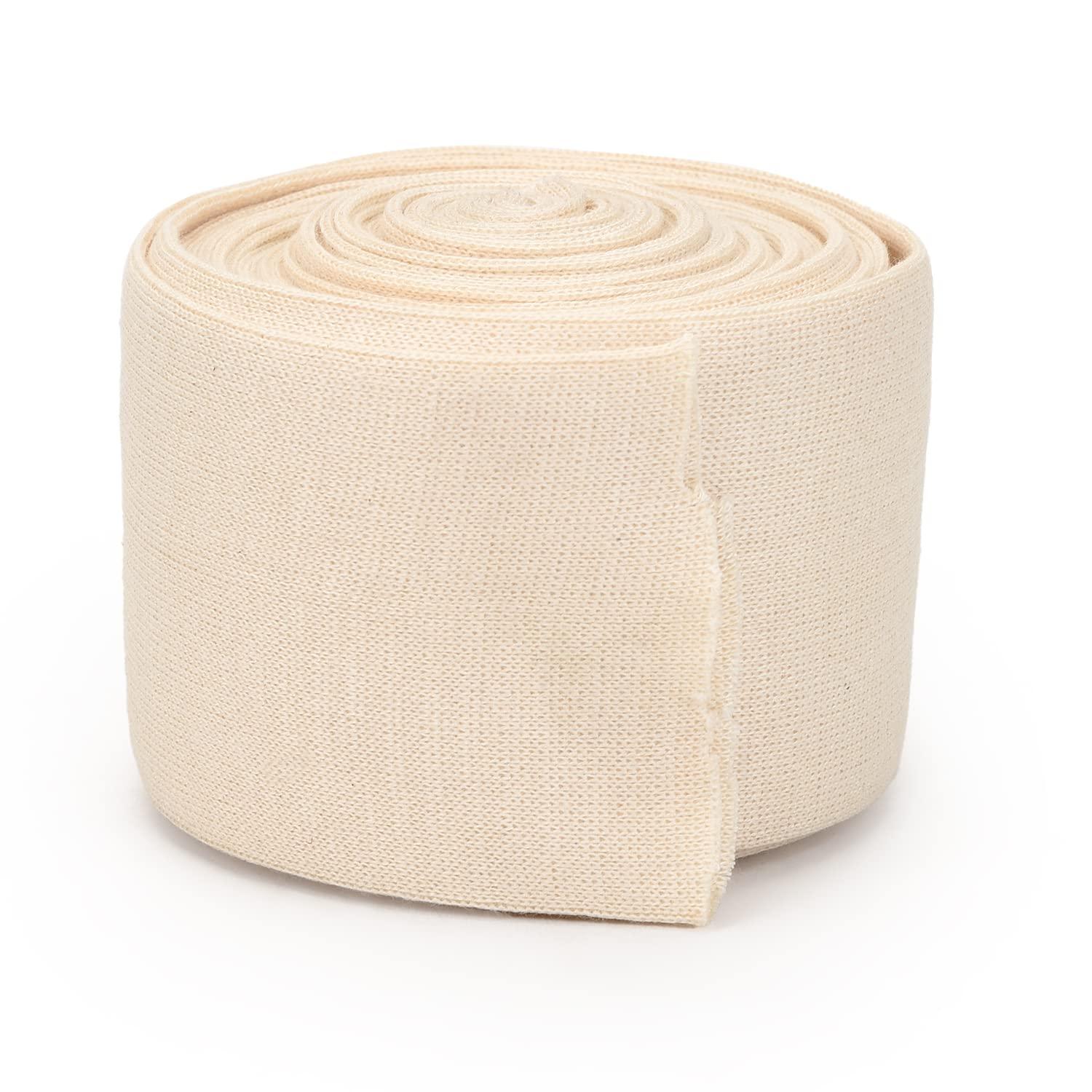 SpiffySky SpiffySky Cotton Stockinette Roll, Tubular Arm Stocking, Tubular Compression Bandage for Protection Under Casts (2.5 Inch x 4 Mtr)