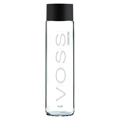 Voss Voss Artesian Sparkling Water Glass Bottle, 375 ml, 2 Pack